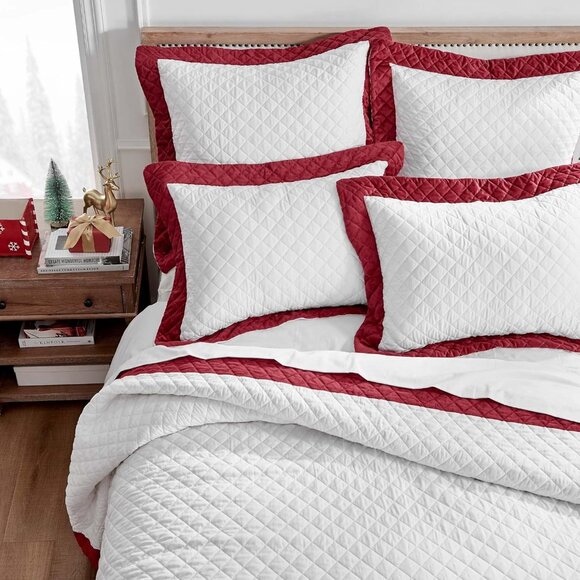 Levtex Home - All is Bright Quilt Set - King Quilt + Two King Pillow Shams - V - Picture 5 of 5